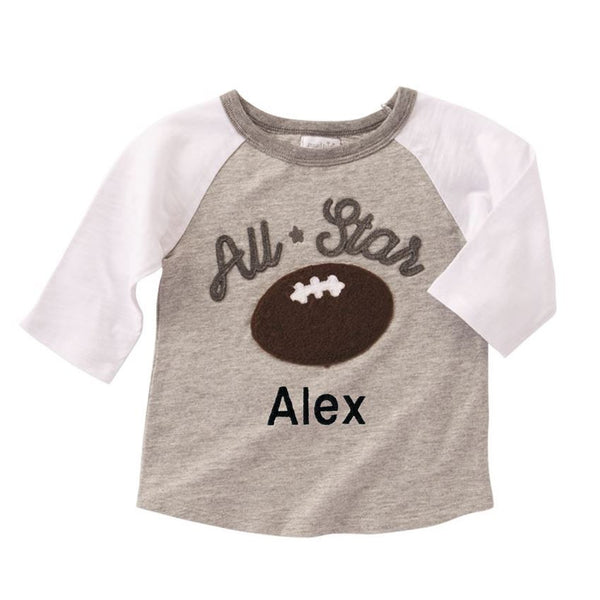 ALL STAR FOOTBALL RAGLAN TEE SHIRT