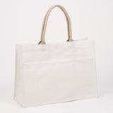 Jute Tote bag with pocket